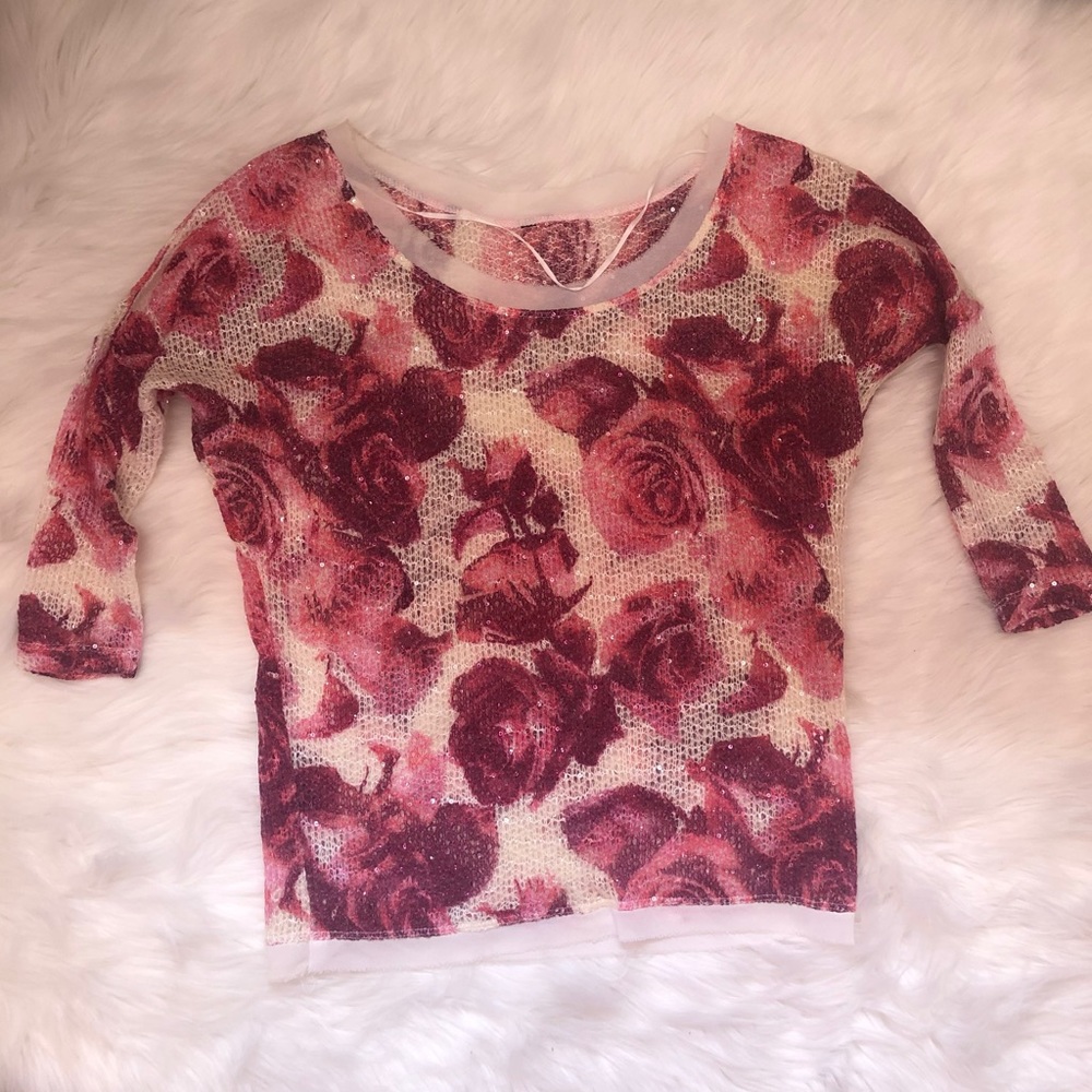 Concept club off shoulder knit sweater size XS